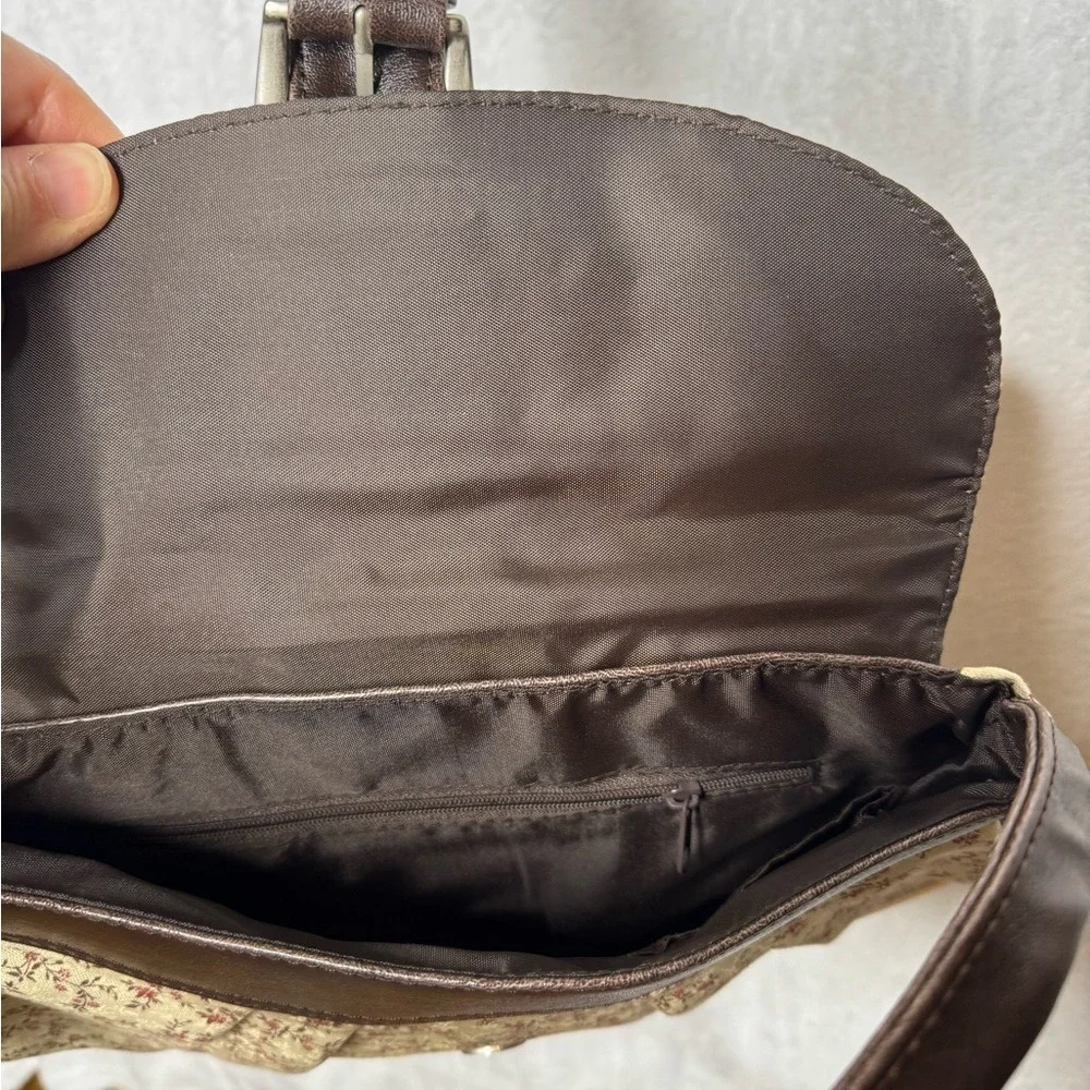 Longaberger Shoulder Bag Homestead Collection Ditsy Floral Y2K Cottage‎ Heritage